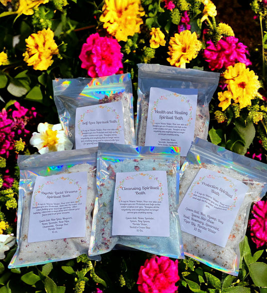 Divinne Spiritual Bath Set Bath Salts Divinne Ssence