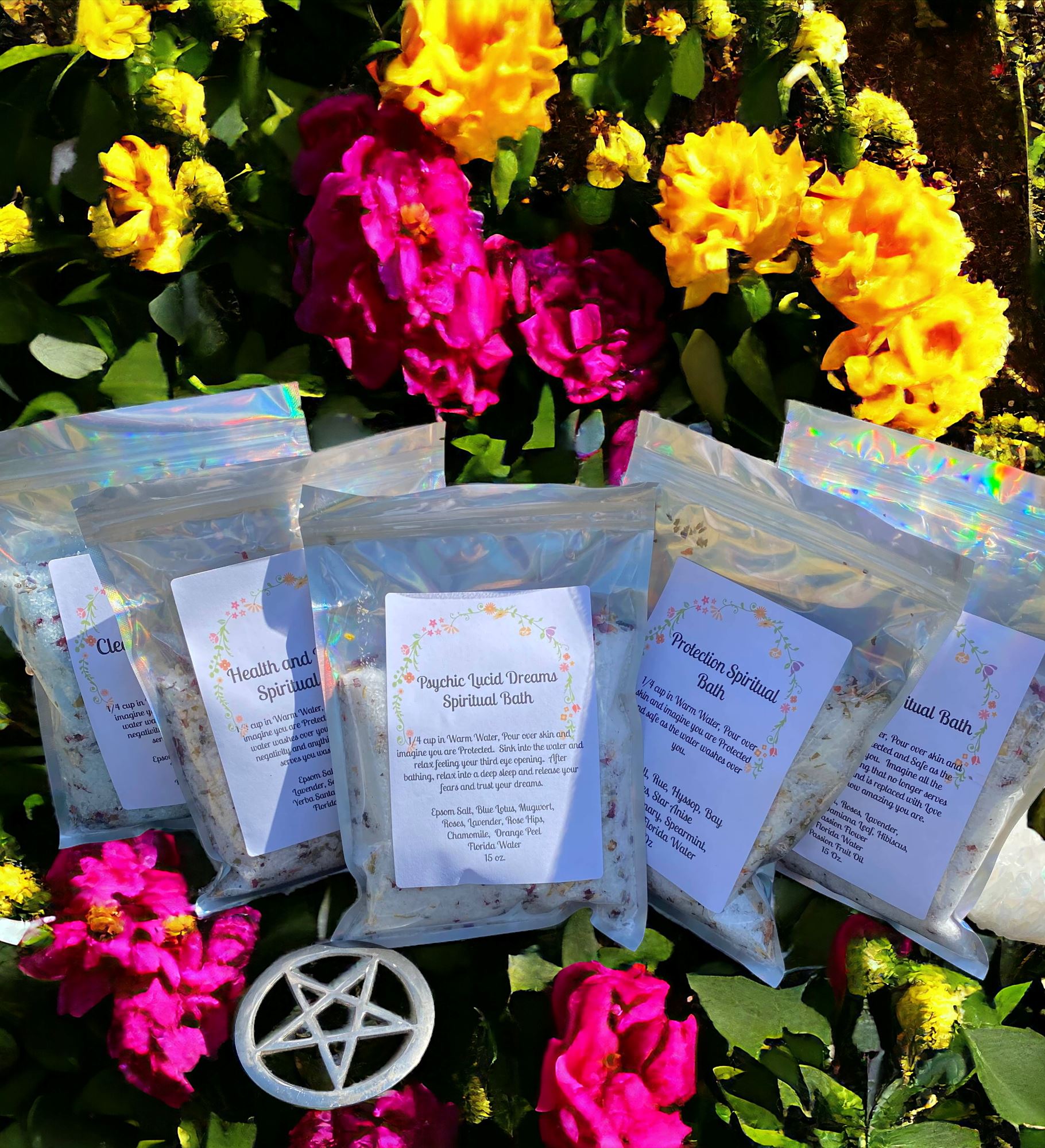 Divinne Spiritual Bath Set Bath Salts Divinne Ssence