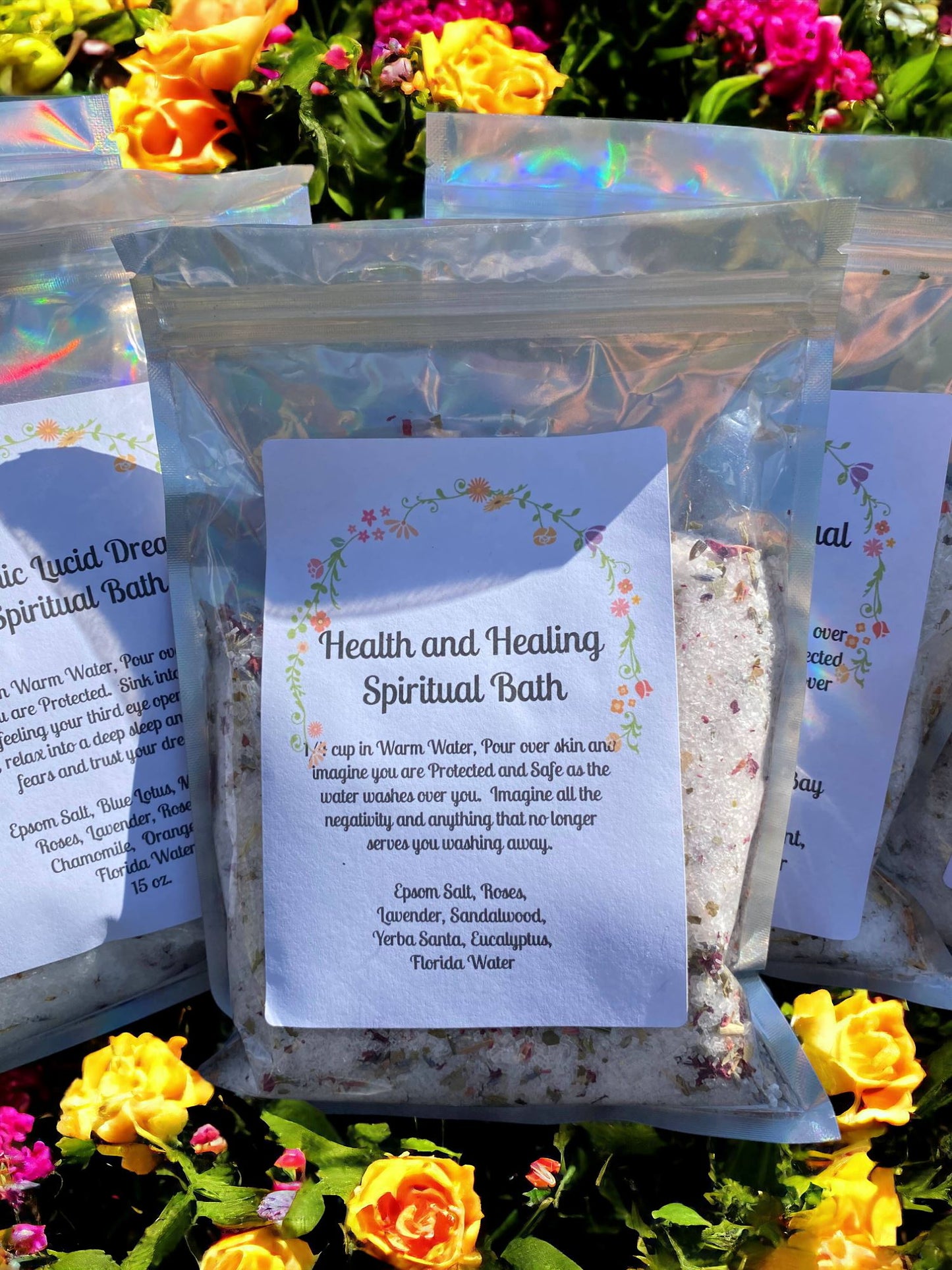 Divinne Spiritual Bath Set Bath Salts Divinne Ssence