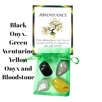 Divinne Intentions Crystal Bags Crystals Divinne Ssence Abundance  