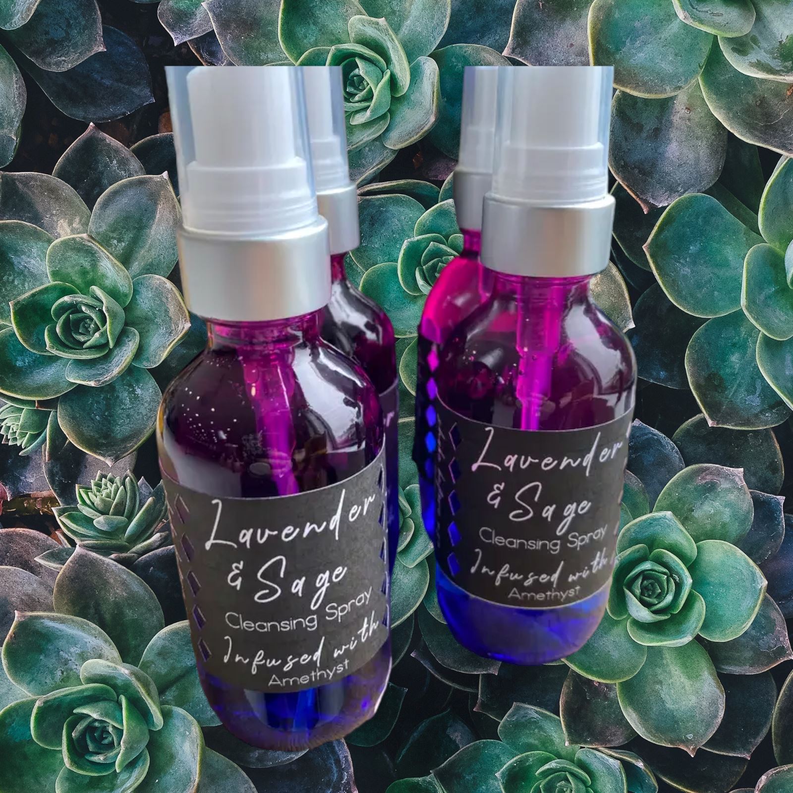 Lavender & Sage Cleansing Spray Perfume Divinne Ssence   